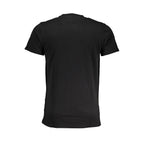 Herren T-Shirt aus schwarzer Baumwolle
