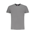 Brown Cotton Men T-Shirt