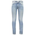 Blaue Slim-Jeans für Herren aus Baumwolle