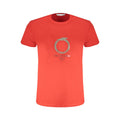 Rotes Herren-T-Shirt aus Baumwolle