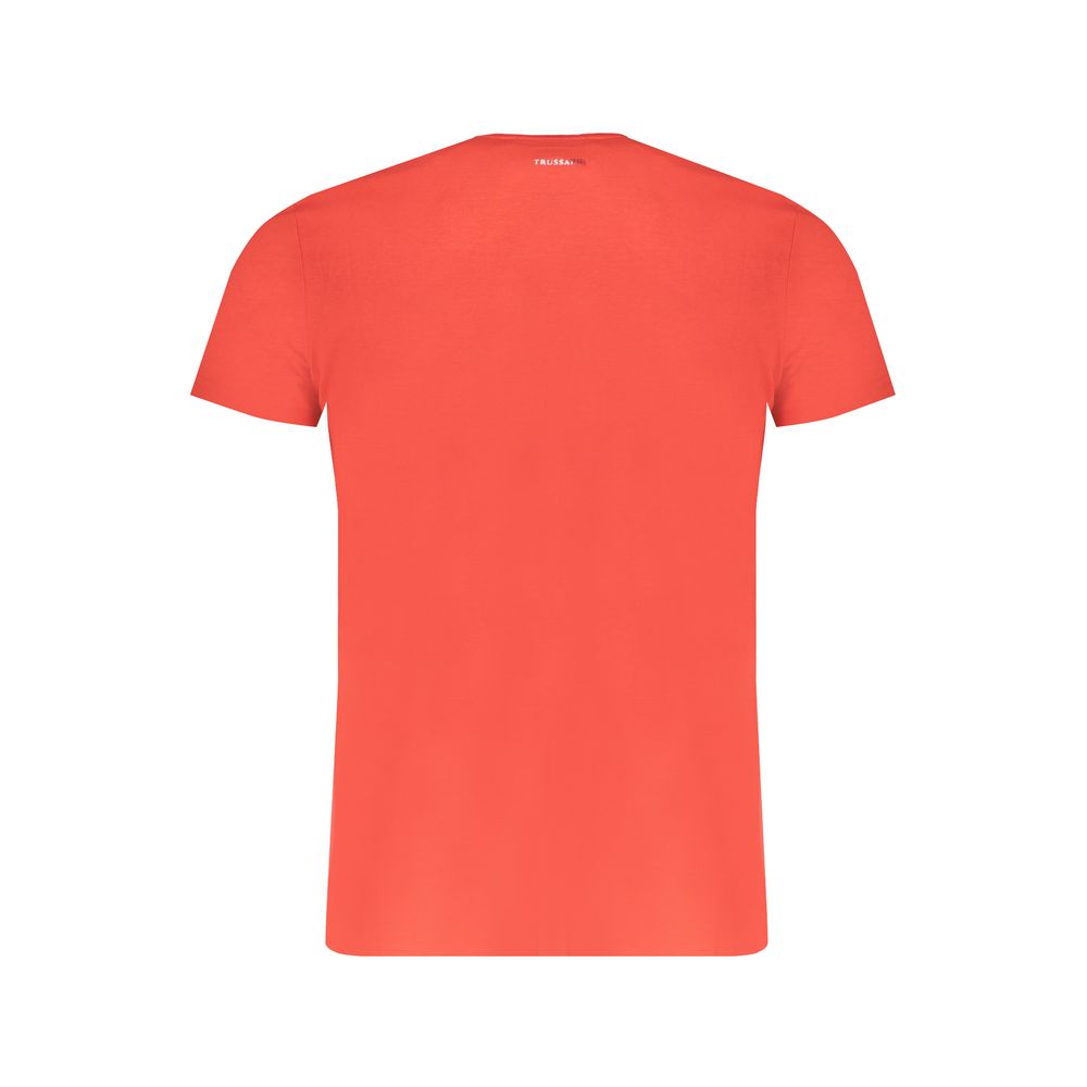 Rotes Herren-T-Shirt aus Baumwolle