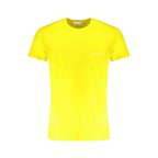 Yellow Cotton Men's T-Shirt