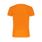 Arancione Cotton Men T-Shirt