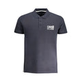 Men's Blue Cotton Polo