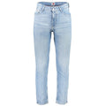 Light Blue Cotton Men's Jeans