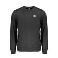 Herren-Sweatshirt aus schwarzer Baumwolle