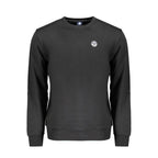 Herren-Sweatshirt aus schwarzer Baumwolle