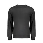 Herren-Sweatshirt aus schwarzer Baumwolle