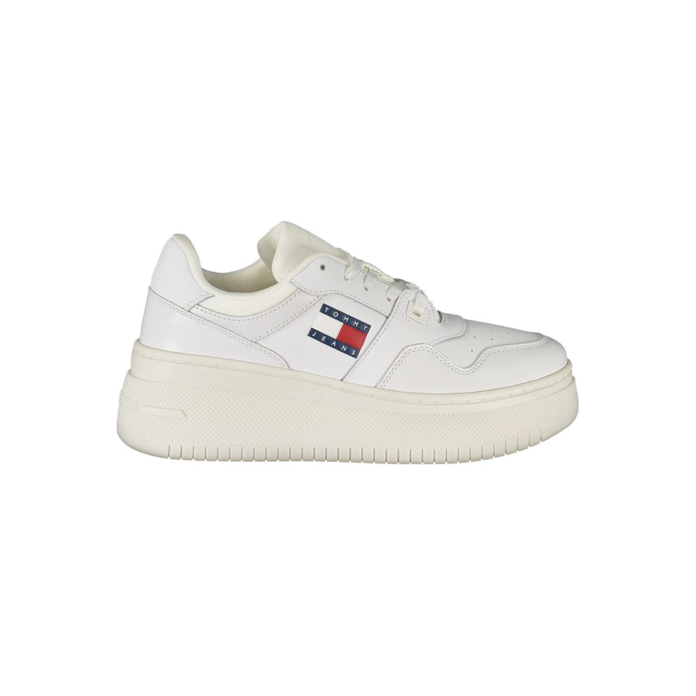 Damen-Sneaker Weiß Leder