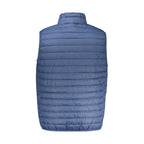 Blaue Polyamid Herrenweste