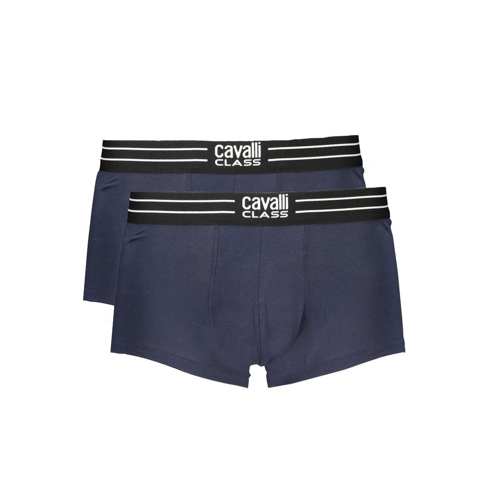 Boxershorts für Herren aus blauer Baumwolle