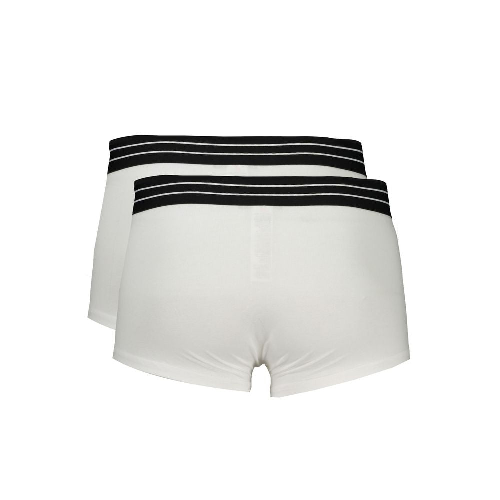 Weiße Herren Boxer Briefs aus Baumwolle