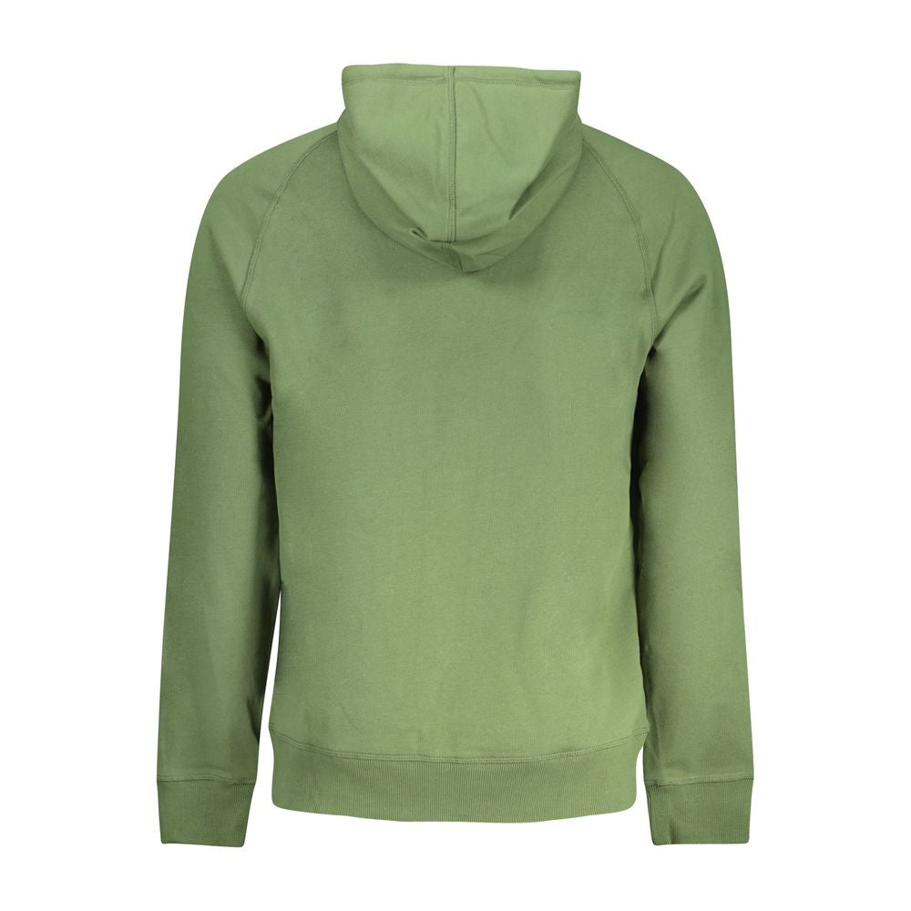 Grünes Baumwoll-Herren-Sweatshirt