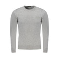 Grey Viscose Men's Sweater