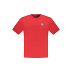 Red Cotton Men T-Shirt