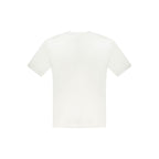 White Cotton Men's T-Shirt