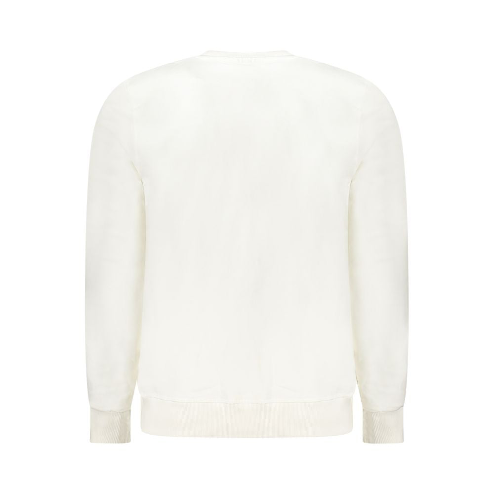 Felpa da Uomo in Cotone Bianco