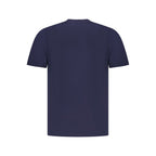 Blue Cotton Men's T-Shirt