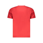 Red Cotton Men T-Shirt
