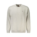 Grauer Baumwollpullover