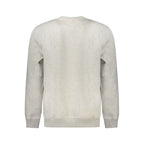 Grauer Baumwollpullover