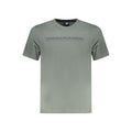 Green Cotton Men T-Shirt