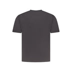 Black Cotton Men's T-Shirt