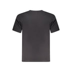 Black Cotton Men T-Shirt
