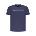 Herren-T-Shirt aus blauer Baumwolle