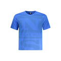 Blaues Baumwoll-T-Shirt