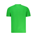 Grünes Baumwoll Herren-T-Shirt