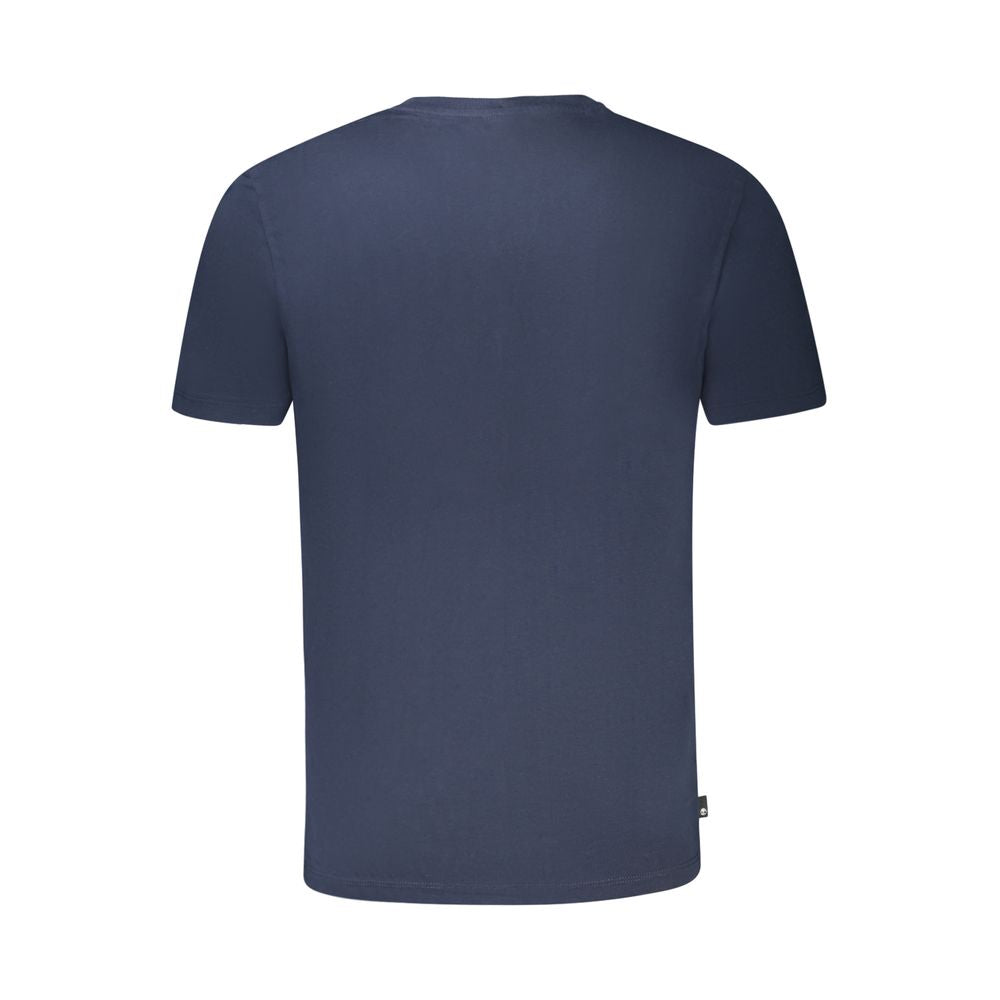 Blaues Bio-Baumwoll-T-Shirt für Herren