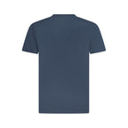 Blue Cotton Men's T-Shirt
