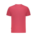 Rotes Baumwoll-Herren-T-Shirt