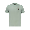 Grünes Baumwoll-Herren-T-Shirt