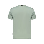 Grünes Baumwoll-Herren-T-Shirt