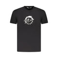 Black Cotton Men's T-Shirt