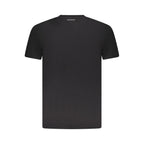 Black Cotton Men's T-Shirt