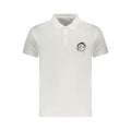Weißes Herren-Poloshirt aus Baumwolle