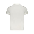 Weißes Herren-Poloshirt aus Baumwolle