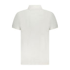 White Cotton Mens Polo Shirt