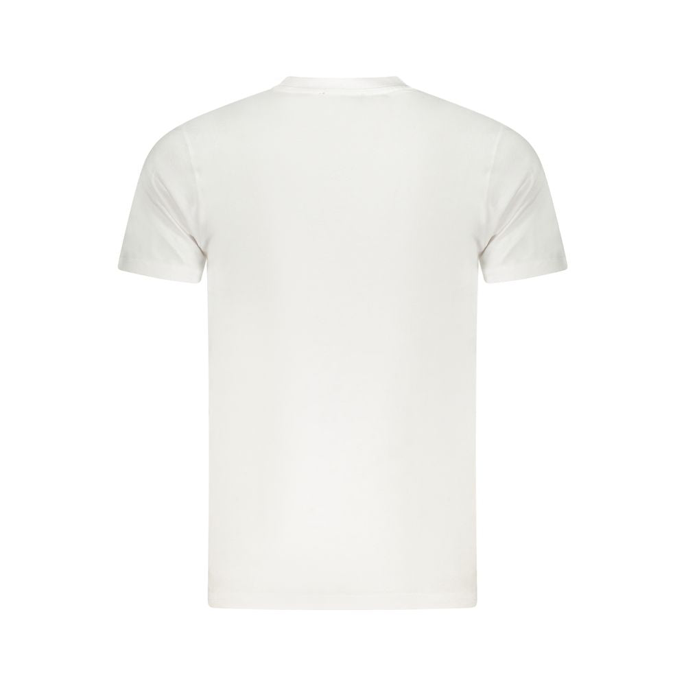 Weißes Baumwoll-Herren-T-Shirt