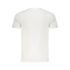 Weißes Baumwoll-Herren-T-Shirt