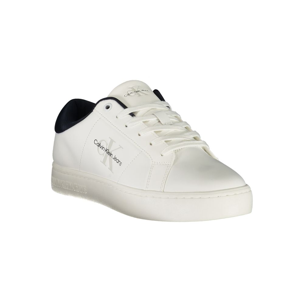 Weißer Polyurethan-Herren-Sneaker