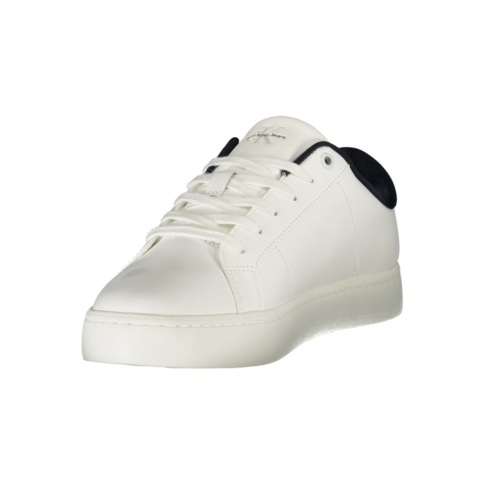 Weißer Polyurethan-Herren-Sneaker