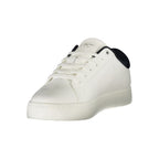 Weißer Polyurethan-Herren-Sneaker