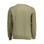 Grünes Baumwoll-Herren-Sweatshirt