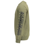 Grünes Baumwoll-Herren-Sweatshirt