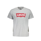Grey Cotton Men T-Shirt