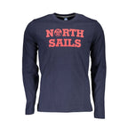 Blu Cotton Men T-Shirt